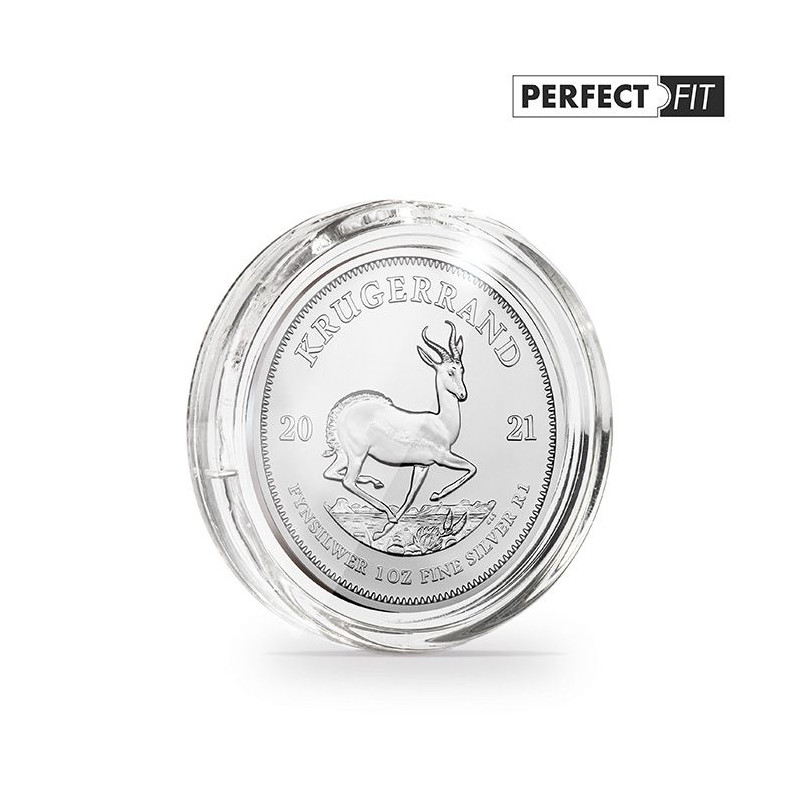 Capsules rondes ULTRA PERFECT FIT pour pièces de 1 oz argent 39mm.