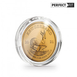 Capsules rondes ULTRA PERFECT FIT pour pièces de 1 oz Krugerrand or.