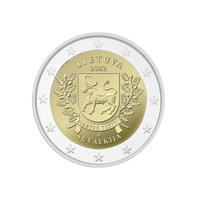 2 euros commémorative Lituanie 2022 - Suvalkija.