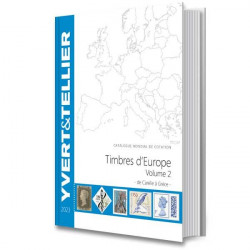 Catalogue de cotation Yvert timbres d'Europe volume 2 - Carélie à Grèce.