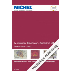 Catalogue Michel timbres d'Australie - Océanie - Antarctiques tome 2 - 2023.