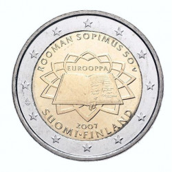 2 euros commémorative Finlande 2007 - Traité de Rome.