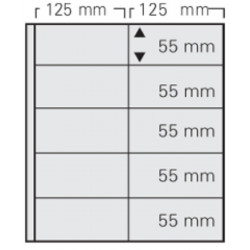 Feuilles Garant Safe à 10 poches pour carnets de timbres.