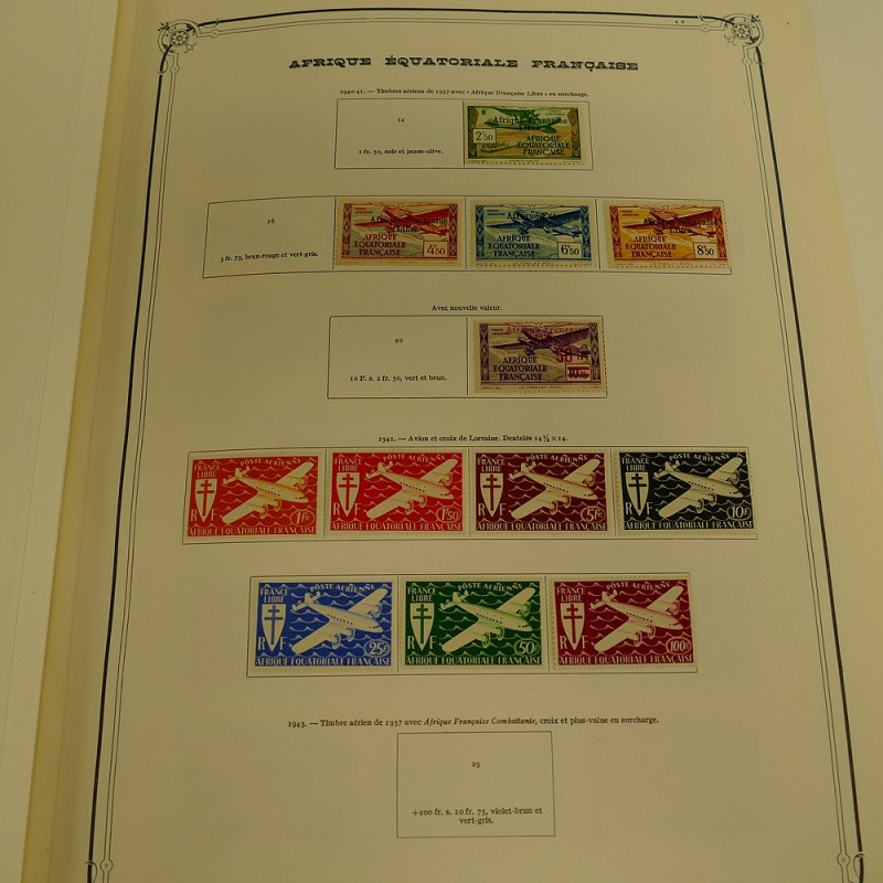 Lot De 42 Timbres Oblitérés Colonies Françaises – Rares Et Divers – France