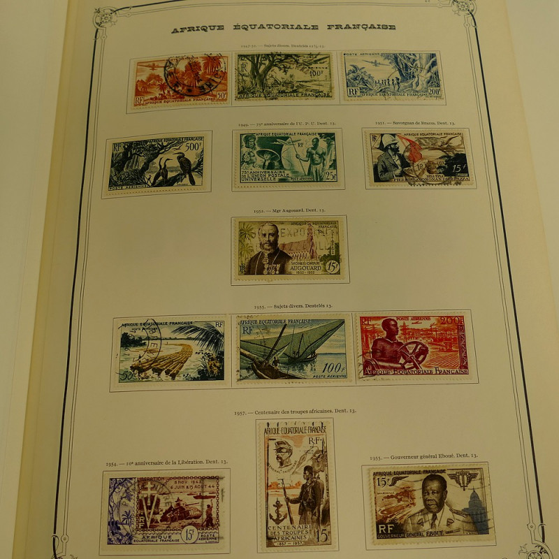 32 Timbres Anciens de divers Colonies Françaises | Kaufen auf