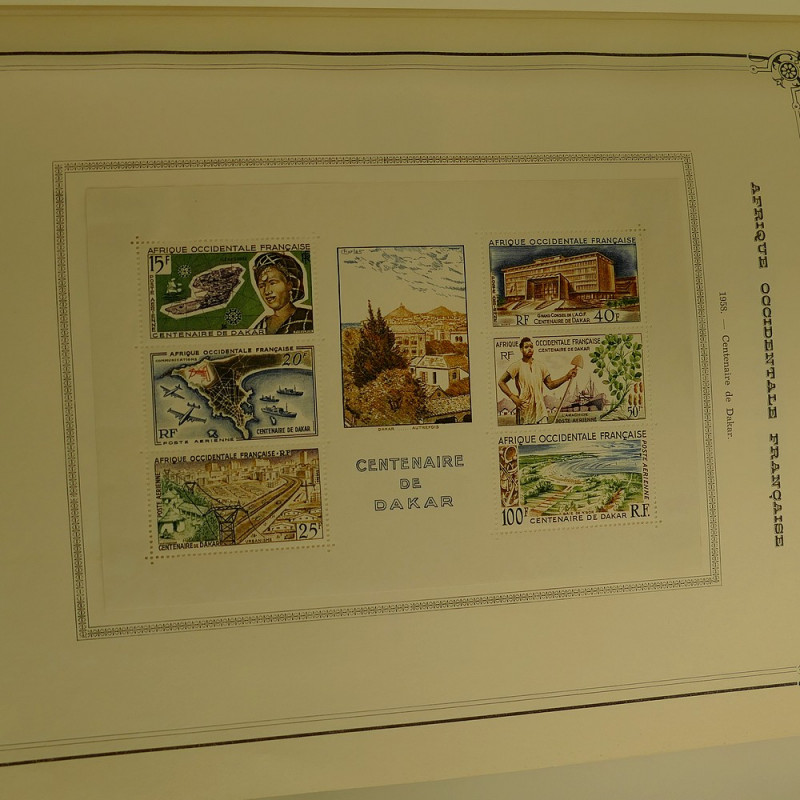 Lot De 42 Timbres Oblitérés Colonies Françaises – Rares Et Divers – France
