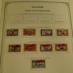 Collection timbres de colonies françaises neufs et oblitérés, volume 1.