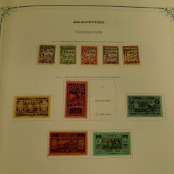 Collection timbres de colonies françaises neufs et oblitérés, volume 1.