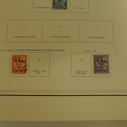 Collection timbres de colonies françaises neufs et oblitérés, volume 1.