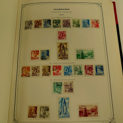 Collection timbres de colonies françaises neufs et oblitérés, volume 1.