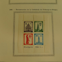 Collection timbres de colonies françaises neufs et oblitérés, volume 1.