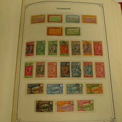 Collection timbres de colonies françaises neufs et oblitérés, volume 1.