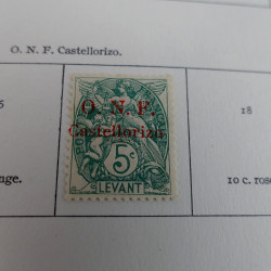 Collection timbres de colonies françaises neufs et oblitérés, volume 1.