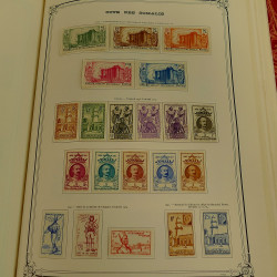 Collection timbres de colonies françaises neufs et oblitérés, volume 1.