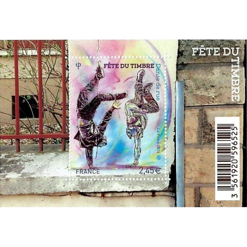 Feuillet de timbre Danse de rue N°F4905 neuf**.