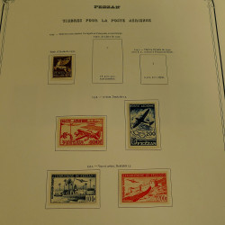 Collection timbres de colonies françaises neufs et oblitérés, volume 2.