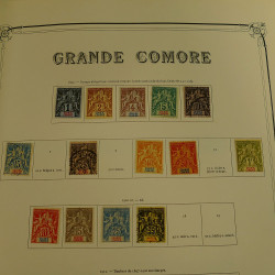 Collection timbres de colonies françaises neufs et oblitérés, volume 2.