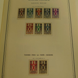 Collection timbres de colonies françaises neufs et oblitérés, volume 2.