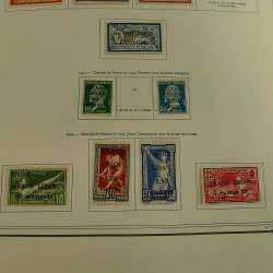 Collection timbres de colonies françaises neufs et oblitérés, volume 2.