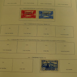 Collection timbres de colonies françaises neufs et oblitérés, volume 2.