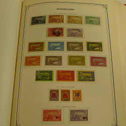 Collection timbres de colonies françaises neufs et oblitérés, volume 2.