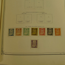 Collection timbres de colonies françaises neufs et oblitérés, volume 2.