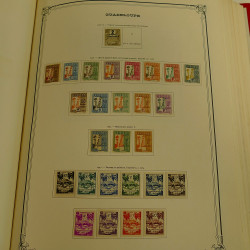 Collection timbres de colonies françaises neufs et oblitérés, volume 2.