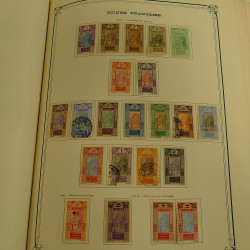 Collection timbres de colonies françaises neufs et oblitérés, volume 2.