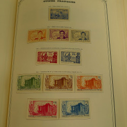 Collection timbres de colonies françaises neufs et oblitérés, volume 2.