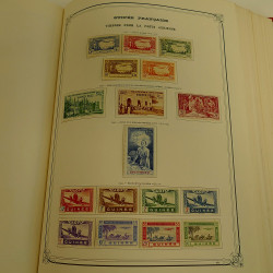 Collection timbres de colonies françaises neufs et oblitérés, volume 2.