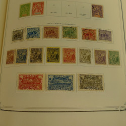 Collection timbres de colonies françaises neufs et oblitérés, volume 2.