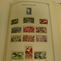 Collection timbres de colonies françaises neufs et oblitérés, volume 2.