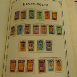 Collection timbres de colonies françaises neufs et oblitérés, volume 2.