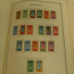 Collection timbres de colonies françaises neufs et oblitérés, volume 2.