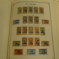 Collection timbres de colonies françaises neufs et oblitérés, volume 2.