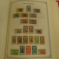 Collection timbres de colonies françaises neufs et oblitérés, volume 2.