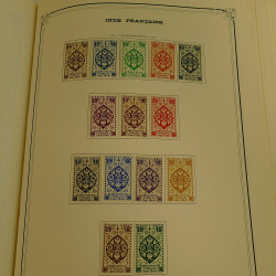 Collection timbres de colonies françaises neufs et oblitérés, volume 2.