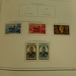 Collection timbres de colonies françaises neufs et oblitérés, volume 2.