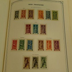 Collection timbres de colonies françaises neufs et oblitérés, volume 2.