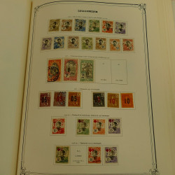 Collection timbres de colonies françaises neufs et oblitérés, volume 2.