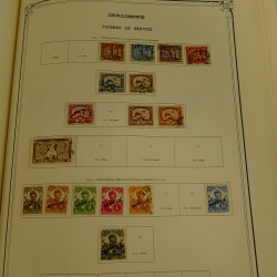 Collection timbres de colonies françaises neufs et oblitérés, volume 2.