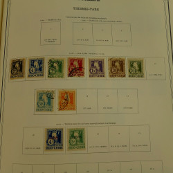 Collection timbres de colonies françaises neufs et oblitérés, volume 2.