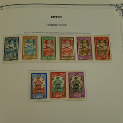 Collection timbres de colonies françaises neufs et oblitérés, volume 2.