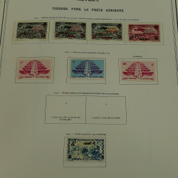 Collection timbres de colonies françaises neufs et oblitérés, volume 2.