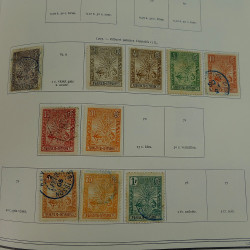 Collection timbres de colonies françaises neufs et oblitérés, volume 2.