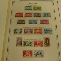 Collection timbres de colonies françaises neufs et oblitérés, volume 3.