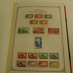 Collection timbres de colonies françaises neufs et oblitérés, volume 3.