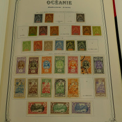 Collection timbres de colonies françaises neufs et oblitérés, volume 3.
