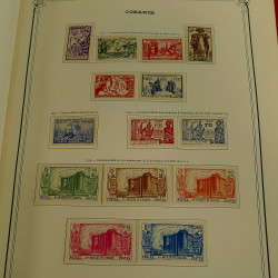 Collection timbres de colonies françaises neufs et oblitérés, volume 3.