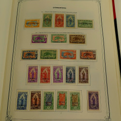 Collection timbres de colonies françaises neufs et oblitérés, volume 3.